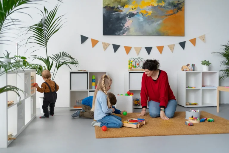 Enfants accueilli chez Les P'tits Bouchons au Luxembourg